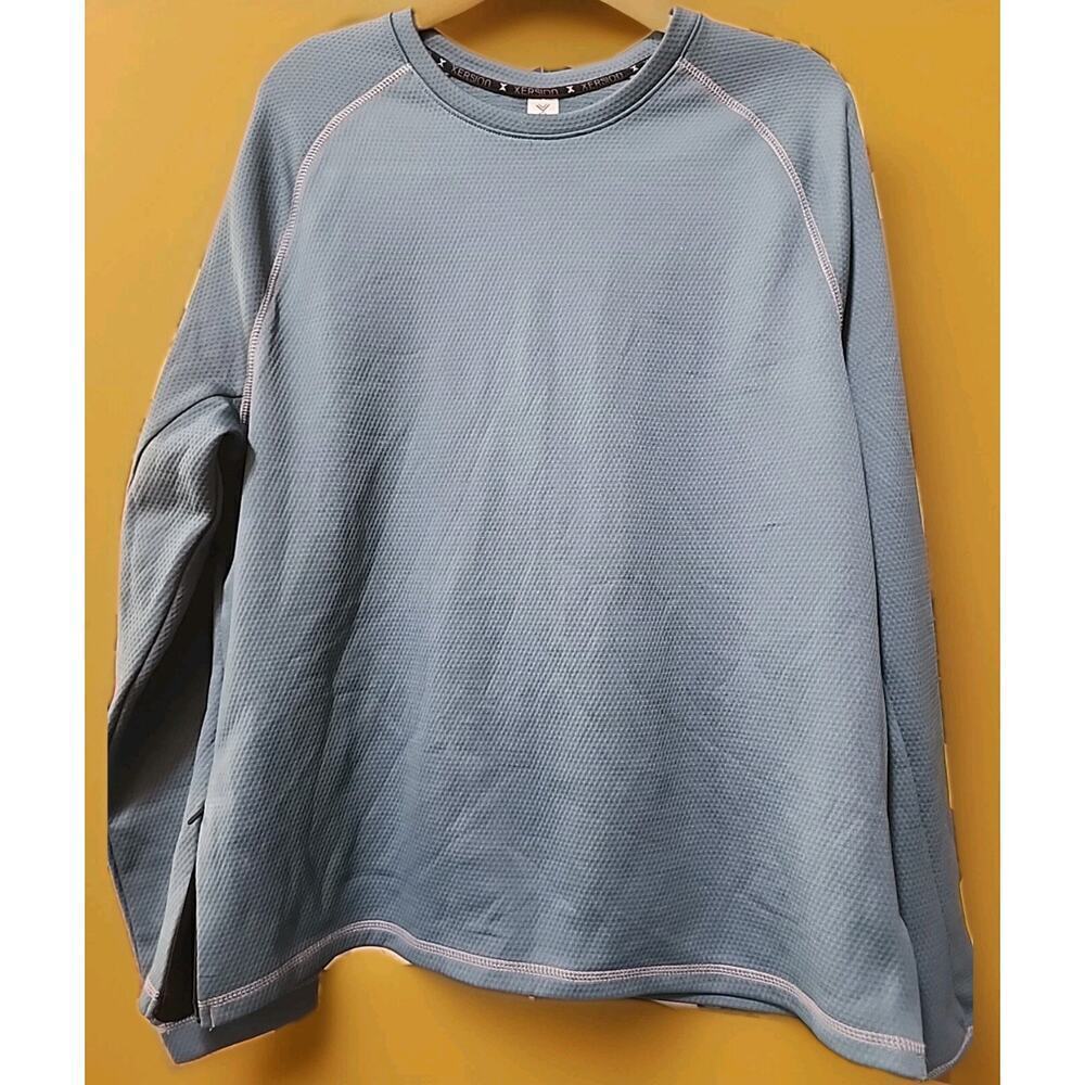 Xersion‎ Mens Fleece Pullover Long Sleeve Large Excellent New A126 Nice